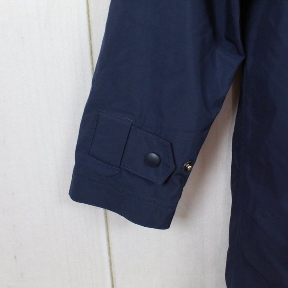 LL Bean Blue Removable Liner Waterproof Rain Jacket Size S - Picture 6 of 14